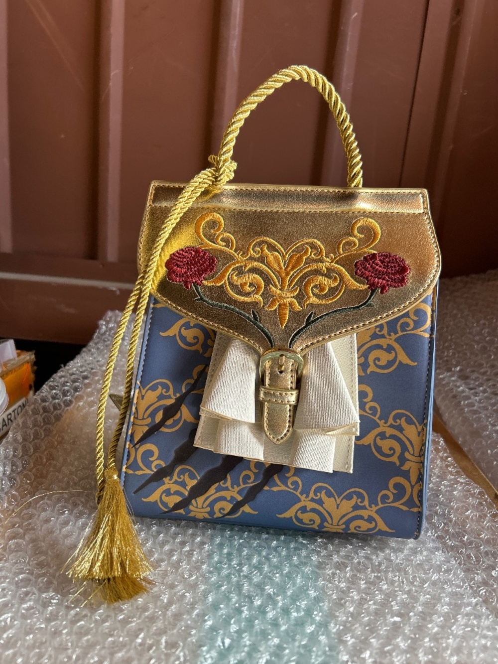 Danielle Nicole Disney Beauty and the Beast Mini Backpack